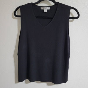 Carolyn Taylor V-neck Sleeveless Tank Blouse